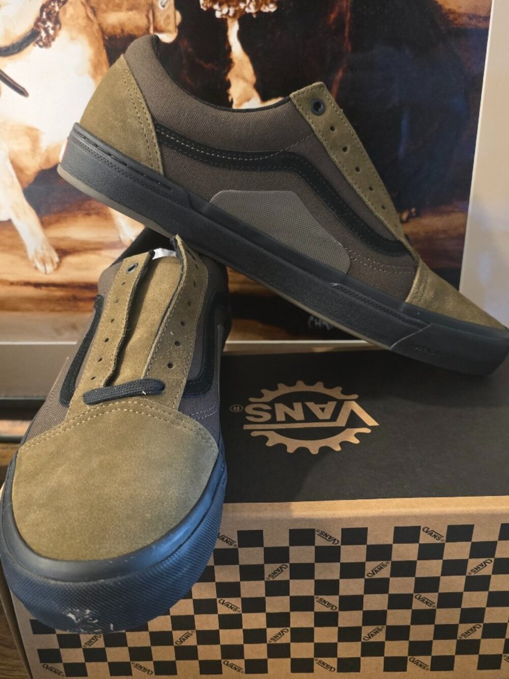 Men’s Vans BMX Old Skool Low Coal Brown Mens Shoes VN000D3MEMP RARE size 13 US